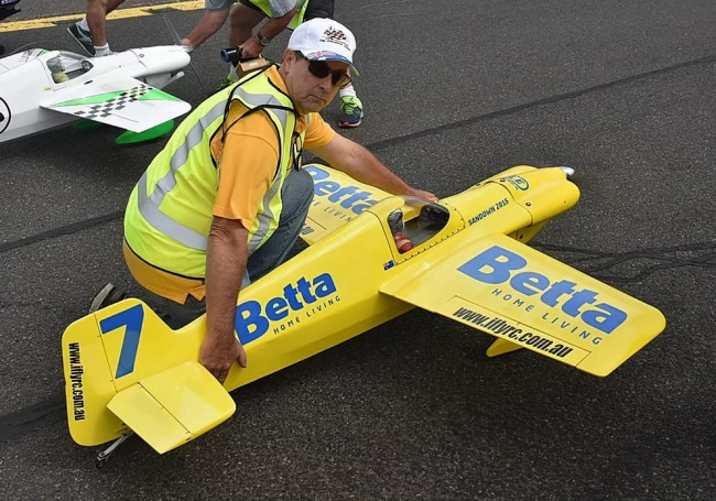 Seagull Cassutt 3m Racer (50-60cc) 1.65m (65") - Yellow