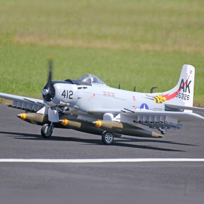 Seagull Skraider 35 - 60cc 86in Grey RC Model Plane