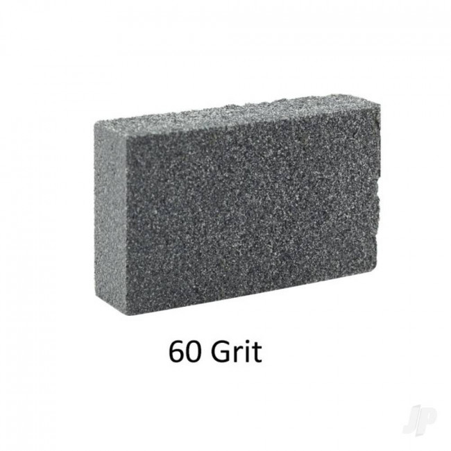 Modelcraft Abrasive Block (80x50x20mm) 60 Grit