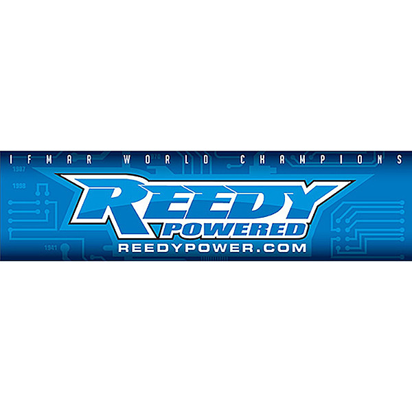 Team Associated Reedy Circuit Cloth Banner 90" X 24"