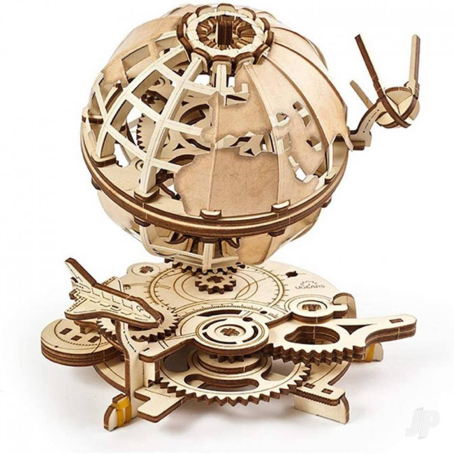 UGears Steampunk Globe 3D Puzzle Mechanical Wood Construction Kit