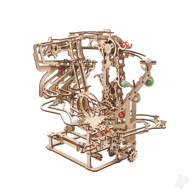 UGears Marble Run Chain Hoist 3D Puzzle Mechanical Wood Construction Kit