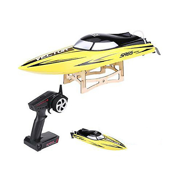 Volantex Racent Vector SR65CM Brushed ARTR (no Charger) Racing RC Boat - Yellow