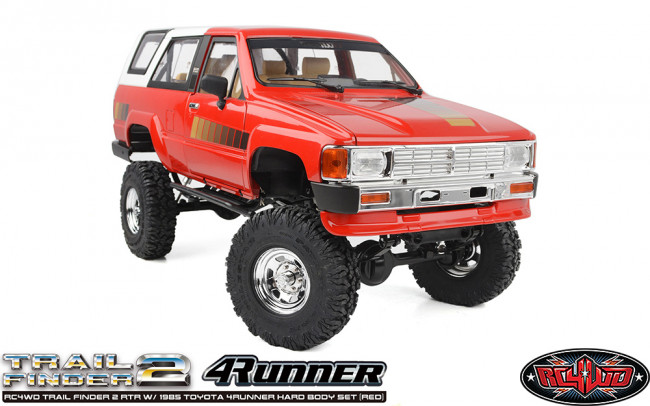 RC4WD Trail Finder 2 1985 Toyota 4Runner Hilux Surf RTR RC Truck - Red