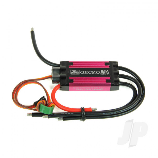 ZTW Gecko 85A SBEC Brushless RC Plane Helicopter ESC (2-6 Cell LiPo)
