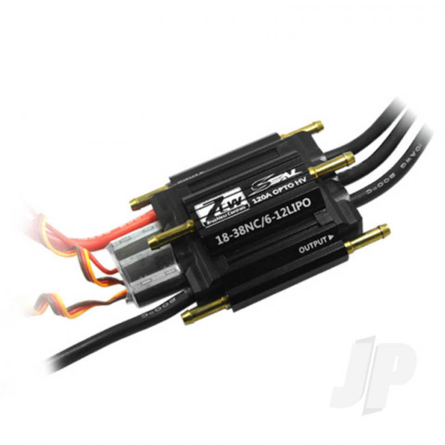 ZTW Seal 120A OPTO Water Cooled Brushless RC Boat Marine ESC (6-12 Cell LiPo)