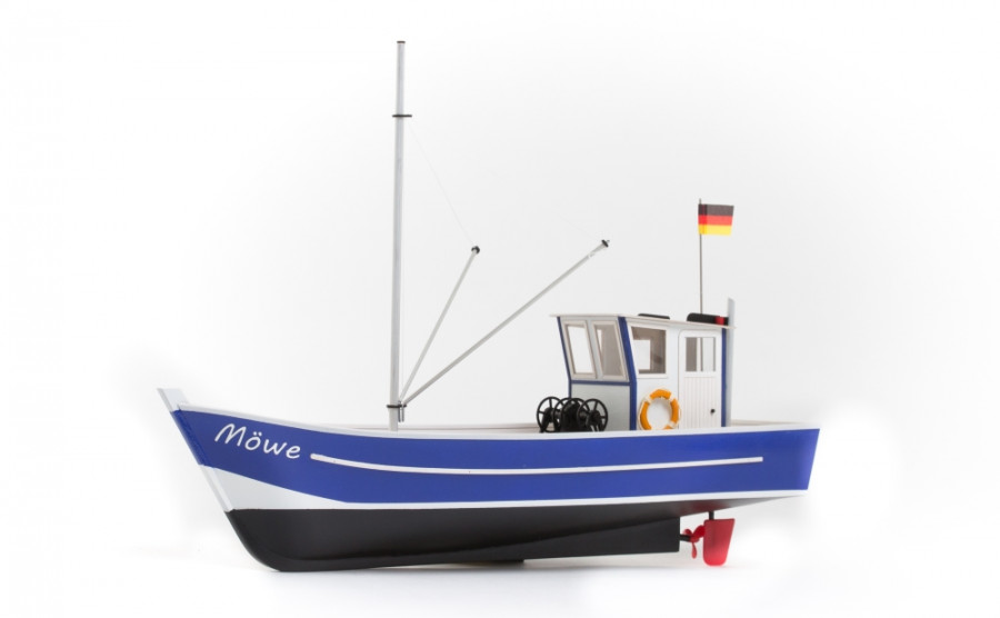 Mowe 2 North Sea Fishing Boat Cutter 1:25 Scale Aero-Naut Wooden Kit