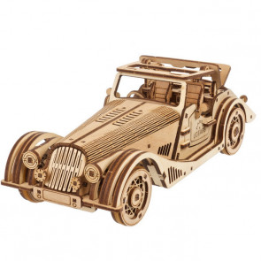 UGears 1:24 Sports Car Rapid Mouse Mechanical Wood Construction Kit