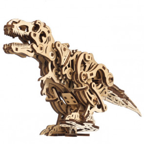 UGears Tyrannosaurus T-Rex Dinosaur Mechanical Wood Construction Kit