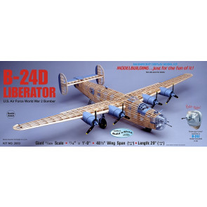 Consolidated B-24D Liberator Giant Display Model Balsa Kit from Guillow's