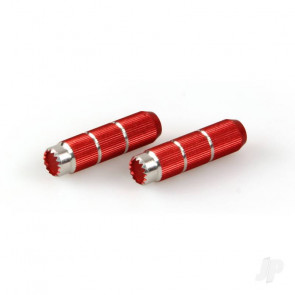 Hitec Red Tx Stick Ends (Long) 33mm 