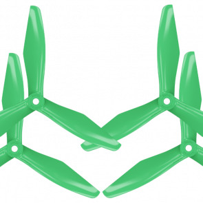 Master Airscrew 6x4.5 RS 3-Blade FPV RC Drone Propeller Props Set - Green 