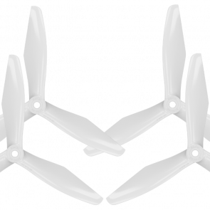 Master Airscrew 5x4.5 RS 3-Blade FPV RC Drone Propeller Props Set - White 
