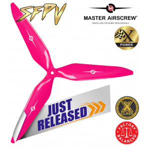 Master Airscrew 13x12 3X Power X-Class Giant Racing Drone Propeller (CCW) Colby Pink 