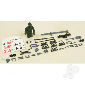 Henglong Panzer IV F2 Decals/Driver/Fittings (Grey)