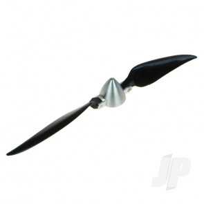 JP Folding Propeller 10x8 With 30mm CNC Aluminium Spinner for RC Model Planes