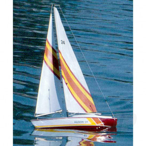 Dumas Huson 24 Sailboat (1117) Wooden Ship Boat Kit