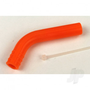 JP Exhaust Deflector Orange 20-40 Size for RC Aircraft