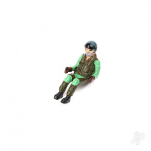 JP Pilot WWII Full-Body Seated Brown/Green (for SEA-276) 