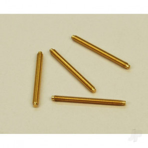 SLEC SL17 M2 Threaded Brass Rod 1” (25mm) Long for RC Model Aeroplanes