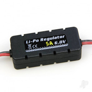 EnErG LiPo Battery Voltage Regulator 6.0v Volt / 5 amp Output / 7-25v Input