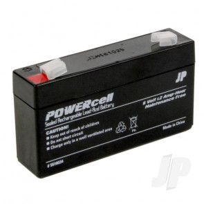 JP 6V 1.2Ah Powercell Gel Battery for RC Model