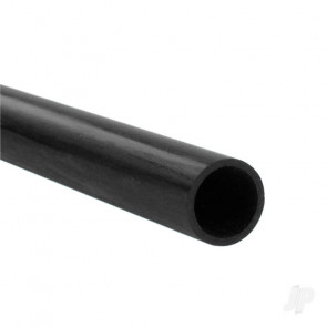 JP 2.5x1.5mm 1m Carbon Fibre Round Tube 