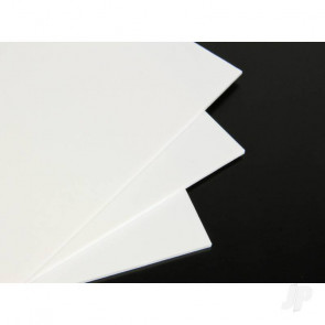 JP 9x12in White Plastic Card 20Thou. (.50mm) (15 pcs)