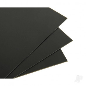 JP 9x13in Black Plastic Card 30Thou. (.75mm) (3 pcs)
