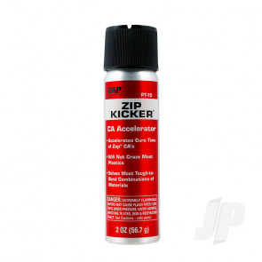 Zap Zip Kicker Aerosol Can 2oz (PT15) Cyano CA Super Glue Activator Accelerator