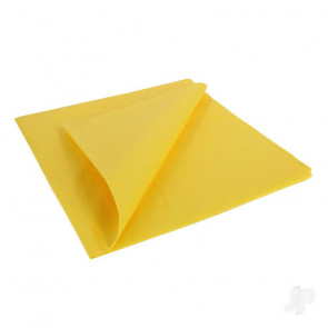 JP Model Plane Tissue Covering Paper (50x76cm) (5 Sheets) - Trainer Yellow