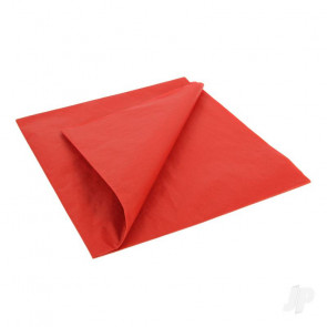 JP Model Plane Tissue Covering Paper (50x76cm) (5 Sheets) - Reno Red