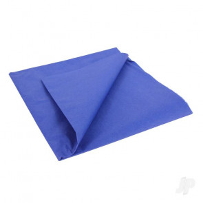 JP Model Plane Tissue Covering Paper (50x76cm) (5 Sheets) - Fighter Blue