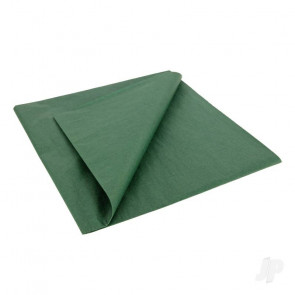 JP Model Plane Tissue Covering Paper (50x76cm) (5 Sheets) - Dark Green