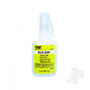 Zap PT20 Slo-Zap CA 1oz (Thick) Cyano Super Glue