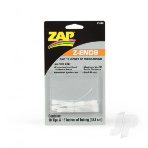 Zap PT18 Z-Ends Tips & Micro Dropper Tub (10pcs) (Box of 12)