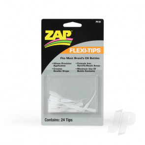 Zap PT21 Flexi-Tips CA Cyano Super Glue Applicators (24pcs)