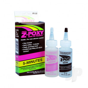 Zap PT37 Z-Poxy 5 Minute Epoxy Glue 4oz