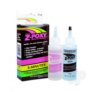 Zap PT38 Z-Poxy 5 Minute Epoxy Glue 8oz