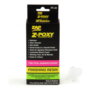 Zap PT41 Z-Poxy Finishing Resin 4oz (Box of 6)