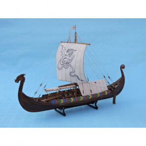 Mantua Dreki Viking Dragon Longship - Large 1:40 Scale Wood Model Ship Kit 