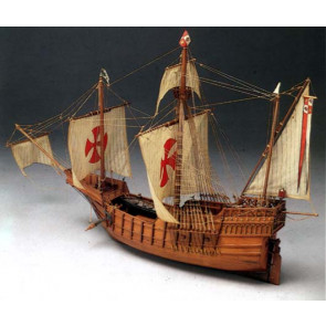 Mantua Santa Maria 1:50 Scale Wood Kit - Flagship of the Columbus Fleet 1492 