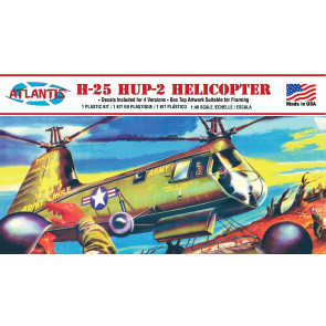Atlantis Models 1:48 H-25 HUP-2 Helicopter Plastic Model Kit