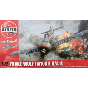 Airfix Focke-Wulf Fw190 F-8/A8 1:72 | A02066 Plastic Model WWII Aeroplane Kit