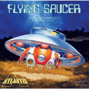 Atlantis Models 1:72 The Flying Saucer UFO Plastic Model Kit