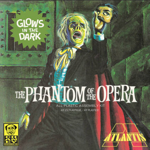Atlantis Models 1:8 Phantom of the Opera - Glow in the Dark Plastic Model Kit