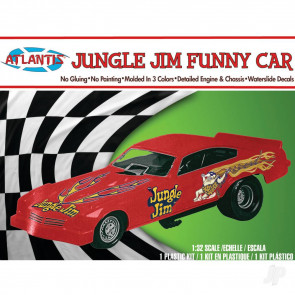 Atlantis Models 1:32 Snap Jungle Jim Vega Funny Car Plastic Kit