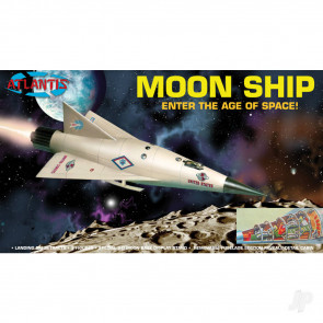 Atlantis Models 1:96 Moonship Spacecraft Spaceship Model Plastic Kit