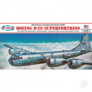 Atlantis Models 1:120 Boeing B-29 Superfortress Plastic Model Aircraft Kit