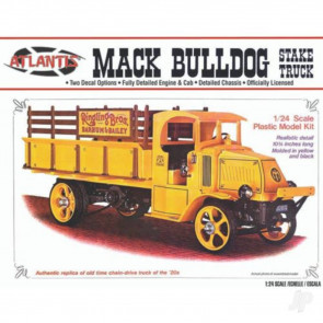 Atlantis Models 1926 Mack Bulldog Stake Truck Plastic Model Kit